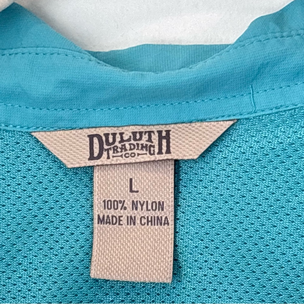 Duluth Women's 100% Nylon Shirt Size Large - Hiking Outdoor Active Fishing  H11 - Picture 15 of 16